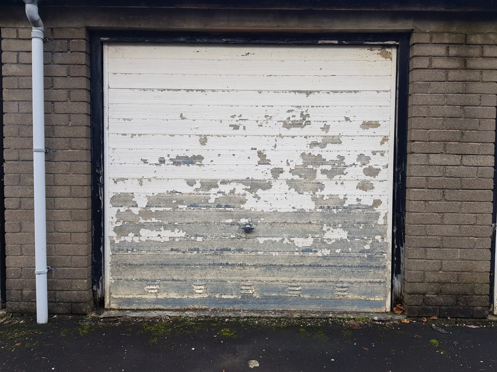 Old garage door